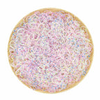 3200 Pcs Elastic Rubber Bands Small Hair Ties Hair Rubber Mini Hair Bands Hair Elastics Tiny Soft Holder Ponytails for Girls (Clear with dots)