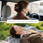 8 Pack Neutral Flat Hair Clips for Women – Large Matte No-Slip Rectangle Claw Clips Thick & Thin Hair in Brown, Black, and Blonde, Strong Hold Square Hair Accessories for Work or Daily Wear