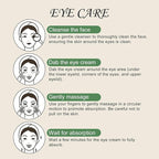 Temporary Instant Eye Tightener Cream – 60 ML Retinol Under Eye Cream Quickly Reduces Dark Circles, Targets Eye Bags, Puffiness & Lines & Firming, Deep Hydration & Moisture Lock (1Pack)