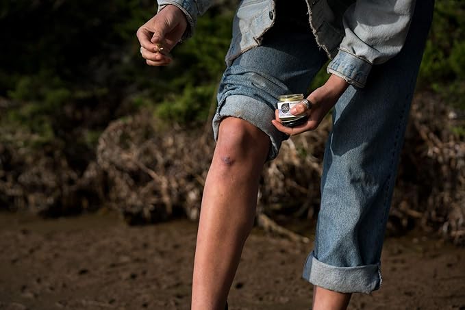 All Good Goop Organic Skin Care Recovery Balm - All Purpose Ointment w/Calendula, Lavender, Beeswax - Chafing Cream, Dry Skin Salve, Cracking Lip Moisturizer - Soothes, Hydrates & Calms - 4oz