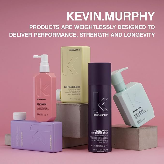 KEVIN.MURPHY YOUNG.AGAIN.RINSE - Moisturising Anti-Ageing Conditioner - For Ageing, Dry, Damaged & Brittle Hair - Hair Repair - With Amino Acids - Sulphate & Paraben Free - 1 L / 33.8 fl oz