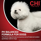 CHI for Dogs Oatmeal Shampoo - Best Dog Wash for Dry Skin and Itch Relief - Gentle Formula with Soothing Ingredients - Sulfate and Paraben Free - pH Balanced - Made in USA, 16 Fl Oz