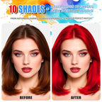 Red Hair Spray,Red Temporary Hair Color Spray for Kids Women, Washable Temporary Hair Dye, Hair Color Wax Natural Hair Strong Style Gel Cream for Christmas Party,Halloween,Cosplay(4.06oz)