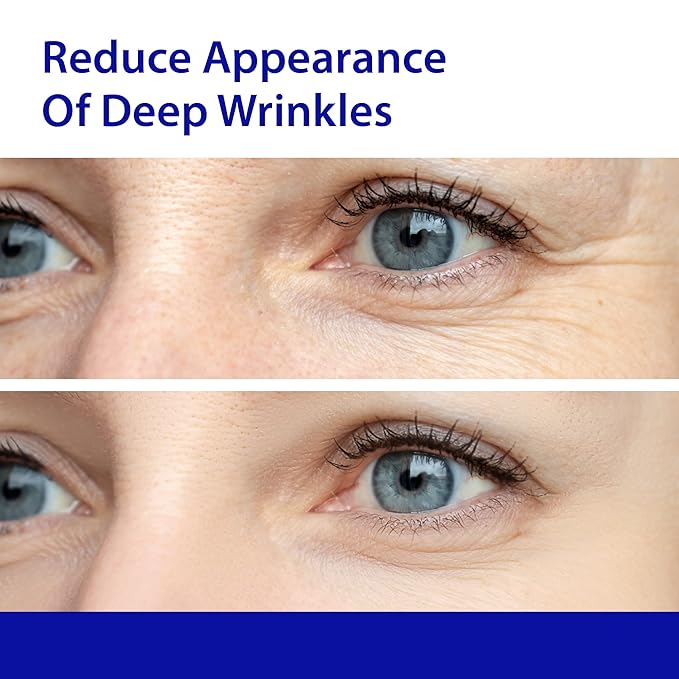 Dr. Denese SkinScience Firming Facial Collagen Eye Cream 0.5oz – Collagen, Hyaluronic Acid & Peptides for Smoother Under Eye Skin – Reduces Look of Puffiness, Dark Circles & Fine Lines – Travel Size