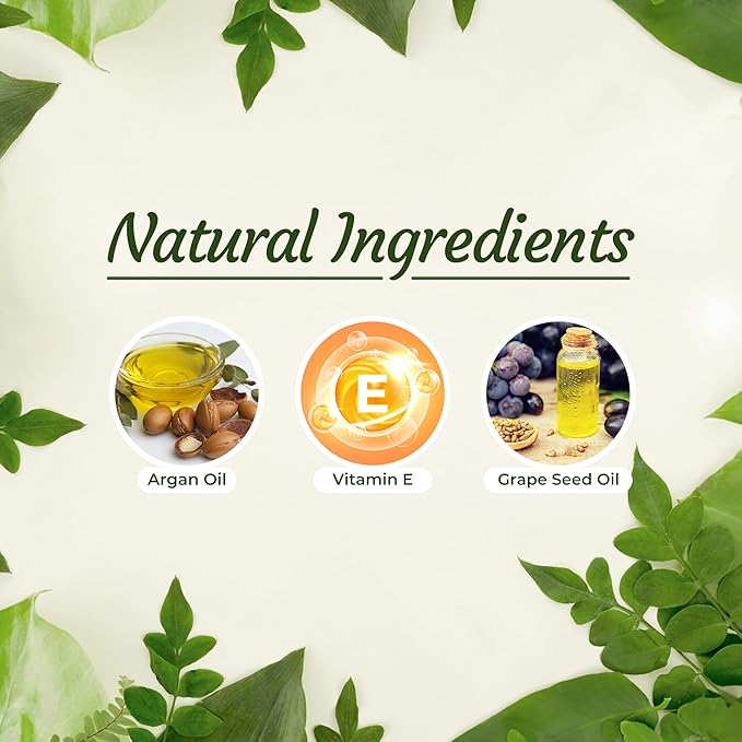 Herbishh Amazing Argan Oil, Pure Moroccan Argan Oil for Skin & Hair, Repair Damaged Hair, Deep Nourish Anti-UV-30ML-(3pack)