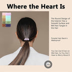 20 Pack Hair Elastics, No Crease Spiral Hair Ties Hair Bands Multi Color Waterproof Phone Cord Hair Scrunchies Hair Coils Accessories for Women Girls…