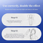 Rosemary Hair Treatment Oil Spray 80ml - Frizz Control & Split End Repair, Infused with Argan Oil, Batana Oil, Lavender Oil for Instant Smoothness - Long-lasting Bluebell Fragrance