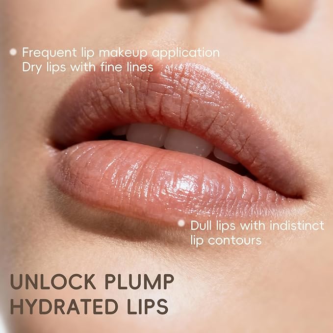 KISSIO PLUMP Lip Plumper,Maximum Plump with Ginger and Peptides,Extreme Lips Plumper,Hydrating,Lip Plumping,Lip Lines Care,Lips Gloss,0.3 fl oz,Beginner