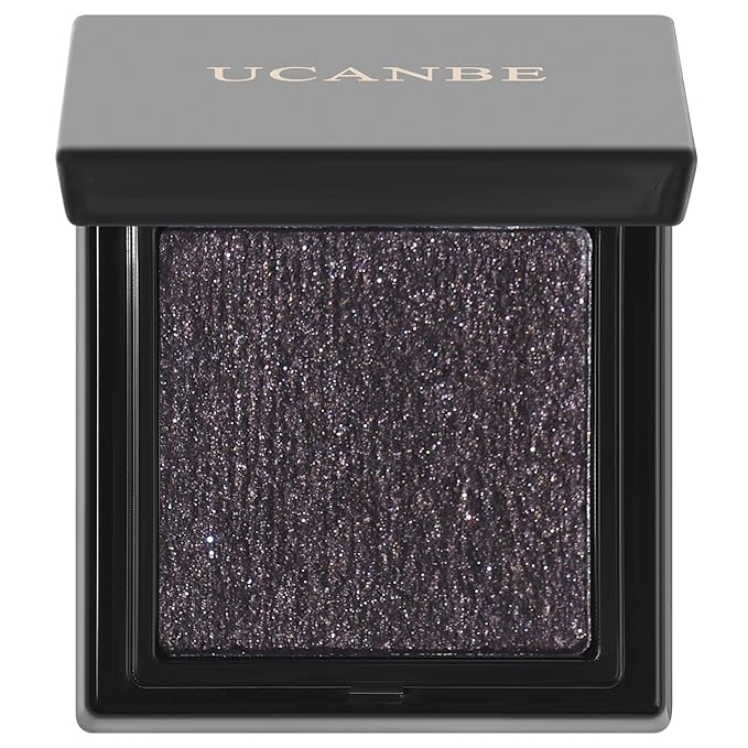 UCANBE Saturn Single Eyeshadow Palette, Highly Pigmented Glitter Eye Shadow Powder, Professional Long-Lasting Waterproof Makeup Palette