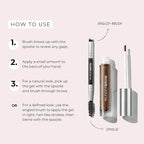 WUNDERBROW Eyebrow Gel, Waterproof, Smudgeproof, Long Lasting, Shade: Blonde, Vegan and Cruelty-Free