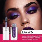 Glitter Liquid Eyeshadow, 3Colors Chameleon Liquid Metallic Eyeshadows Holographic Glitter Multichrome Eye Makeup Set, Long Lasting Wearing, Highly Pigment, Quick-Drying (#1+3+6)