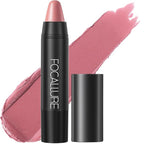 FOCALLURE Ultra Chic Lipstick,Rich Vitamin E Lip Crayon,Lightweight Color without Drying or Fading,Long Lasting Waterproof Lips Makeup,BRAVE