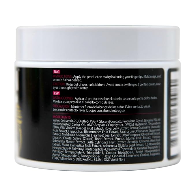 GOLD Braiding Gel Maximum Hold for LOC & Twist - No Flaking, No Whitening, Fast Drying, High Shine, Cool & Refreshing, Long Lasting Hold (15 oz)