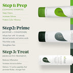 REVIV3 Procare 30 Day Trial Kit - 3-Part System for Fine and Thinning Hair - Sulfate and Paraben Free - Leave-In Hair Treatment Shampoo and Conditioner - Thinning Hair Treatment for Men and Women