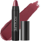 FOCALLURE Ultra Chic Lipstick,Rich Vitamin E Lip Crayon,Lightweight Color without Drying or Fading,Long Lasting Waterproof Lips Makeup,STUDDED KISS