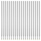 20pcs Tattoo Marking Pens, Disposable Stencil Pen Refills for Tattoo Outline - Aluminum Alloy Skin Marker for Microblading Permanent Makeup Body Art