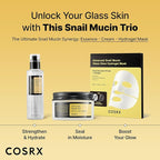 COSRX Snail 96% Mucin Power Essence 2ea & Retinol 0.1% Cream Mini Sample 1ea, Glass Skin Starter Set, Amazon Exclusive, Daily Hydrating & Firming Korean Skin Care Kit, Gift Set, Stocking Stuffers