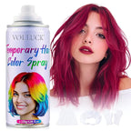 Pink Hair Spray, Hair Color Spray 1-Day Hair Dye Colored for Kids Women Men, Hair Wax Color Washable, Hair Paint Halloween Fast-Drying 4.06 Fl Oz