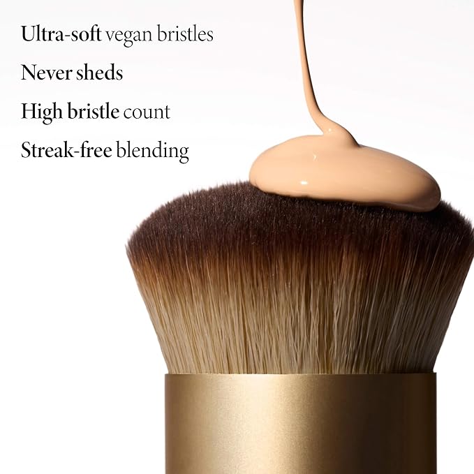 LAURA GELLER NEW YORK Full Coverage Foundation Blending Brush for All Face Makeup & Foundation