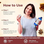 Pack of 3 Ayurvedic Organic Oil Pulling for Teeth & Gums | Natural Cinnamon Flavored Oral Rinse Mouthwash | Essential Oils for Healthy Gums & Bad Breath | Teeth Whitening & Fresh Breath-8 FL Oz