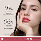 Nature Republic Honey Melting Lip Butter Balm – Moisturizing Tinted Plumping Lip Balm with Peptides, for Sheer & Glossy, Fuller-Looking Lips, Stocking Stuffers (RASPBERRY GLAZE)