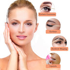 200PCS Pointed Cotton Swabs Wood Handle - Precision Tips for Nail Edge Cleanup - Sturdy Sticks for Gel Polish Correction & Cuticle Detailing, with Lint-Free Cotton for Makeup & Microblading