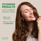 Naturigin Permanent Hair Color, 6.34 Dark Copper, Ammonia Free, 100% Gray Coverage, Nourishing Natural Formula, For All Hair Types, Long-Lasting, Vegan & Cruelty-Free, 1 Pack