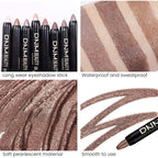 evpct 2Pcs Cream Eyeshadow Sticks Set for Eyes Waterproof, Cocoa Shimmer Matte Eye shadow Stick Pencil Pen Bulk sombras en crema para ojos 21+21