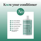 Biotin Rosemary Conditioner for Thinning Hair - Vegan Rosemary Biotin Conditioner with Volumizing Plant Proteins & B Vitamins for Fine Weak & Dull Hair - Sulfate Paraben & Silicone Free (16 Fl Oz)