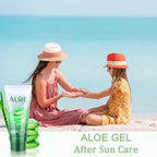 200x2 ML Aloe Vera Gel – 99% Organic Pure Aloe Vera Hydrating Face & Body Moisturizer, Natural Aloe Cream for Dry Skin, Sunburn, Acne, Soothing & Moisturizing