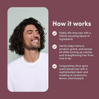 hims Max Volume Shampoo, 2 Pack - Volumizing Natural Shampoo for Men with Biotin - Adds Volume, Shine & Bounce - Citrus Spice - 2 x 6.4 fl oz