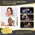 24K Gold Eye Mask, 30 Pairs, Natural Anti-aging Eye Pads for Puffy Eyes, Dark Circles, and Eye Bags with Amino Acid & Collagen, with Revitalize and Hydrate Your Skin