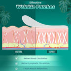 12 Pcs Reusable Silicone Pads for Forehead, Chest & Eye, Anti Wrinkle Patches to Smooth Fine Lines, Chest Wrinkle Pads & Anti Aging Face Silicone Patches for Women