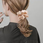 Hair Scrunchies for Women - Hair Ties No Damage Both for Thick Hair or Thin Hair Curl Hair No Crease Scrunchies Ponytail Holder No Hurt Your Hair