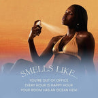 OUAI St. Barts Hair and Body Mist - Tropical-Scented Hair Perfume and Body Spray - Notes of Dragonfruit, Orange Blossom, Tuberose & Musk (3.3 Fl Oz)