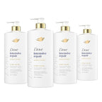 Dove Conditioner 4 Pack Intensive Repair for Damaged Hair with Bio-Protein Care Technology and Amino Serum 28 Fl Oz