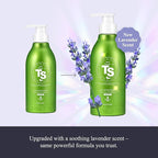 TS New Premium Shampoo | Korean Hair Loss Care for Thinning Hair with Biotin & Niacinamide | Zinc Pyrithione & 19 Botanical Extracts | Sulfate-Free Creamy Formula for Scalp Health (16.91Fl Oz/ 500ml)