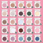 Pink Single Shimmer Eyeshadow Makeup, Neutral Powde Eye Shadow for Women, Bright Light Pink Rose Glitter Sparkle Singles Eyeshadow Palette Pigmented Waterproof, Girls Christmas Eyeshadows Gifts