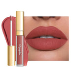 Red Lipstick Matte for Women Color Stay Long Lasting Lipstick Smudgeproof Liquid Lipsticks Cruelty Free Lip Color, Rose Heart