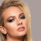 MEICOLY Black Glitter, Professional Body Paint, Mermaid Sequins Eye Glitter for Halloween Cosplay SFX Makeup, Chunky Face Gel for Women and Kids, 50ml