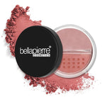 Bellapierre Mineral Blush – Loose Powder Blush, Lightweight Cheek Color, Warm Dewy Finish, Talc-Free, Hypoallergenic & Non-Toxic – 0.3 oz – Desert Rose