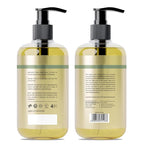 Organic Castor Oil 9 fl oz - Rosemary Infused Cold Pressed - 100% Pure & Hexane Free - Castor Oil for Hair Growth - Moisturizing & Nourishing for Face & Body - The Holly Tree