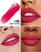 Bright Red Lipstick Long Lasting Lipsticks for Women Smudgeproof Transferproof Cruelty Free Lip Makeup, 903 Don't Stop