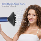 Volumizing Hair Diffuser Magnetic Hair Dryer Diffuser, Curl-Defining Attachment for Frizz-Free Curls Compatible with MIRACOMB BLDC Foldable Hair Dryer