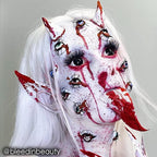 Mehron Makeup Paradise Makeup AQ Pro Size | Stage & Screen Performance, Face & Body Painting, Beauty, Cosplay, and Halloween | Water Activated Face Paint, Body Paint 1.4 oz (40 g) – White