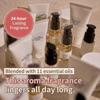 Aroma Nut Slim Fit Oil Wash-Korean Skin Care for Body Contouring, Cellulite Reduction, and Moisturizing Dry Skin, contains a blend of 11 essential aroma oils(315ml / 10.6 fl oz.)