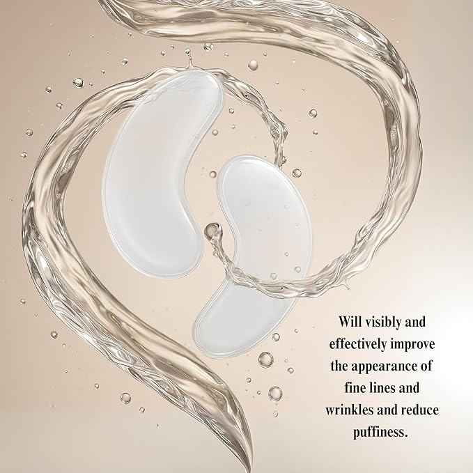 WILMA SCHUMANN Collagen Under Eye Patches, Dark Circle & Wrinkles Under Eye Mask, Pack of 5