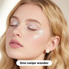 Mermaid Hair Glitter Stick, Waterproof Face Glitter for Concerts Music Rave Festival Party, Face and Body Glitter Makeup with Sparkle for Women Body/Face/Hair/Wig