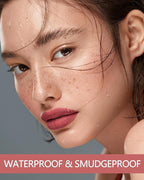 MAKI YIKA Red Pink Lipstick for Women Color Stay Long Lasting Lipsticks SmudgeProof Matte Liquid Lipstick Transterproof Lip Makeup, That Girl