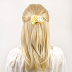 Satin Hair Scrunchies for Women - JGQUR 30 Pack Black White Pink Red Big Scrunchie for Girls Seamless Elastic Small Hair Ties Ponytail Holders Hair Accessories, Yoga, Sleep, Daily Use